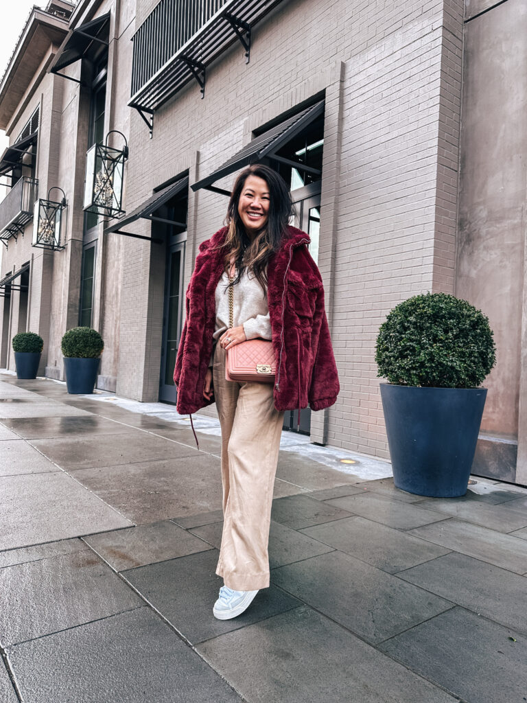 Neutral winter outfit