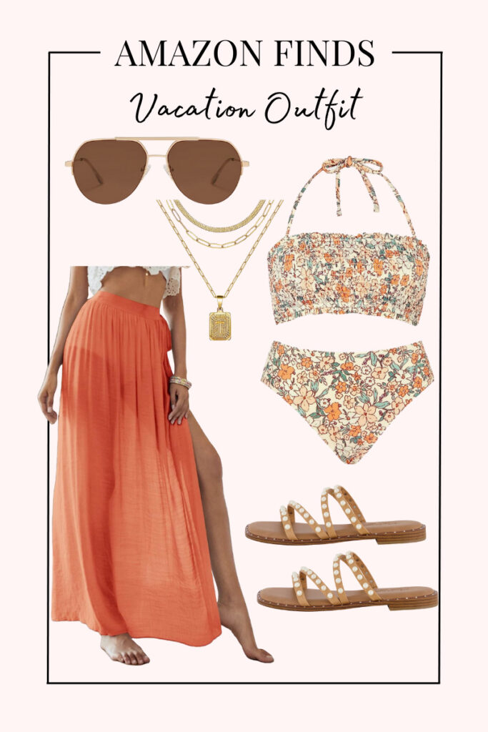 amazon boho swim outfit