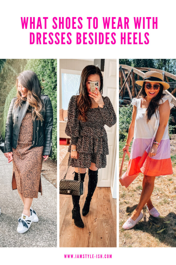 What shoes to wear with dresses besides heels