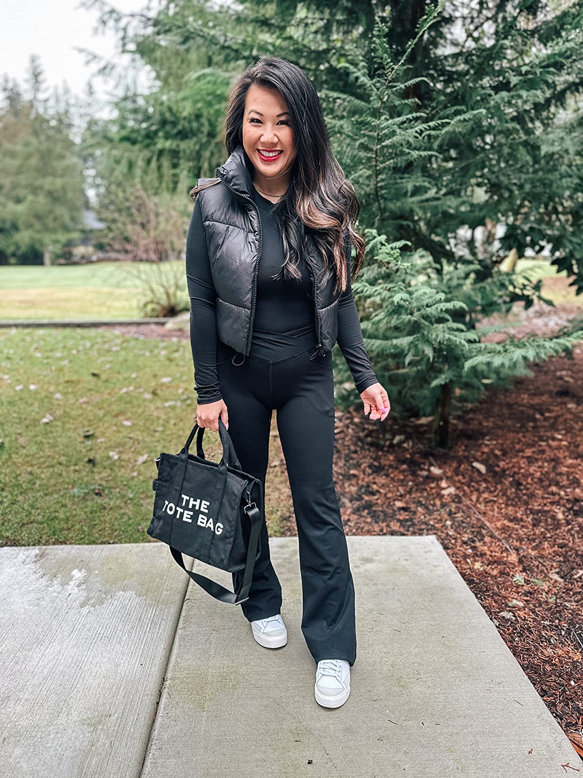 how to dress up flared leggings Beyond Yoga Score Pleated Dress