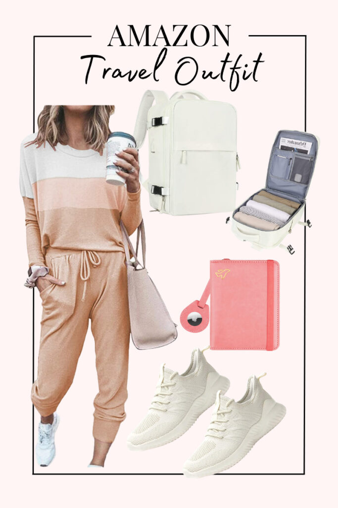 travel outfit two piece set