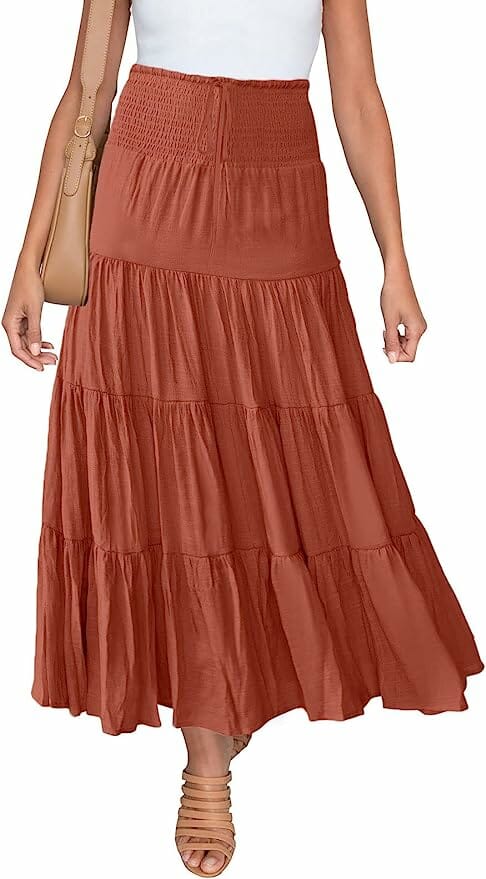 casual maxi skirt