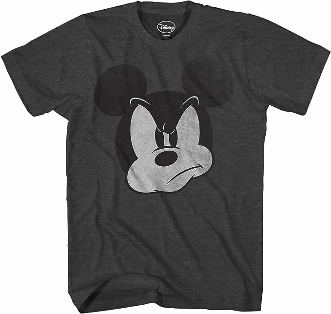 angry mickey tee shirt