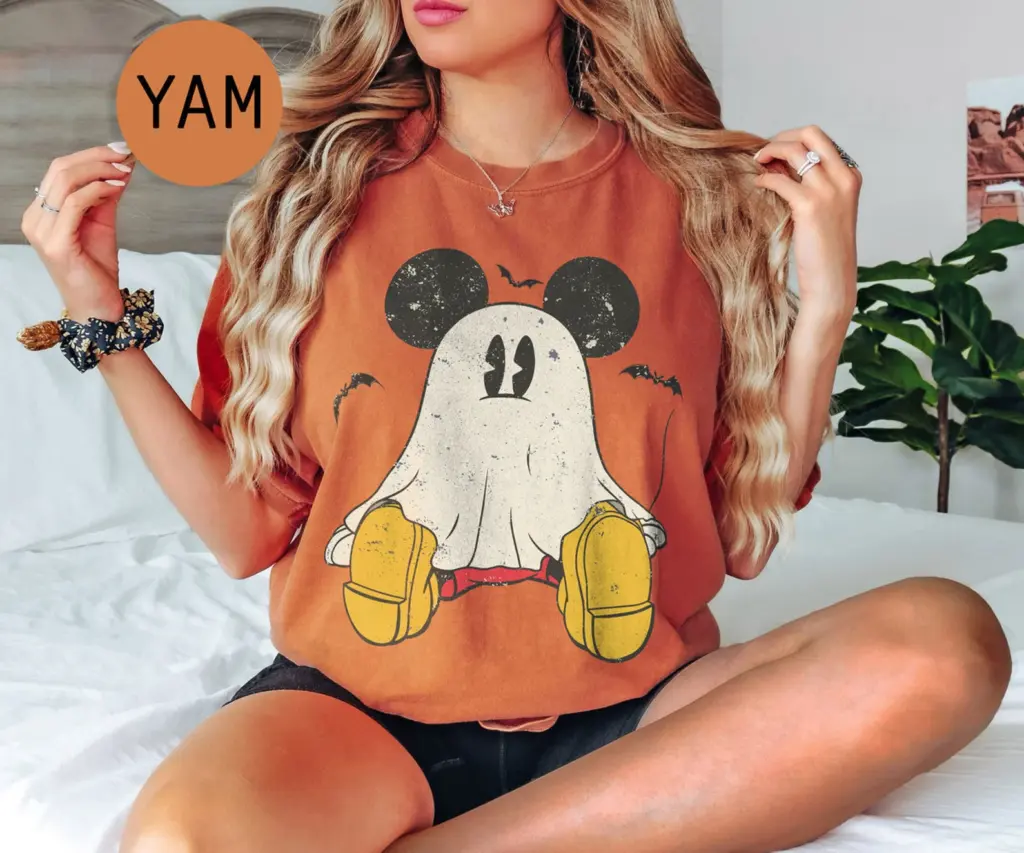 ghost mickey tee