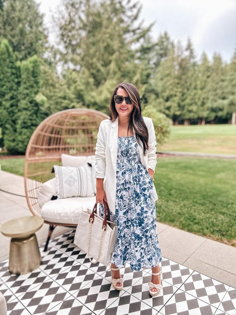 fall boho layered outfit