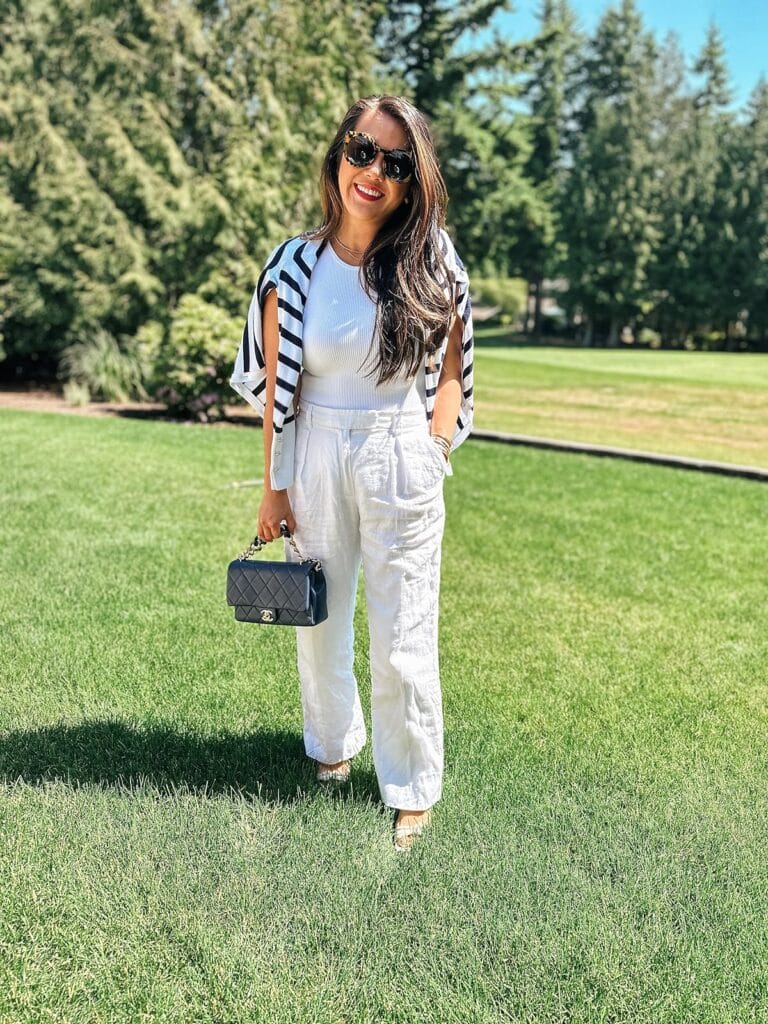 spring wine tasting outfit