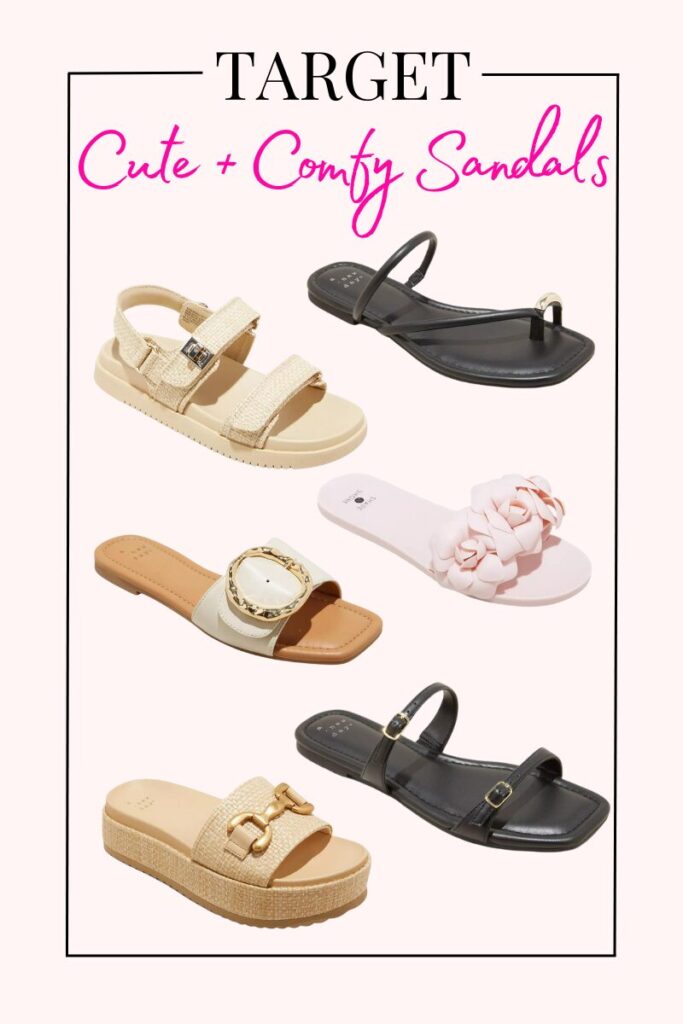 comfy sandals for summer