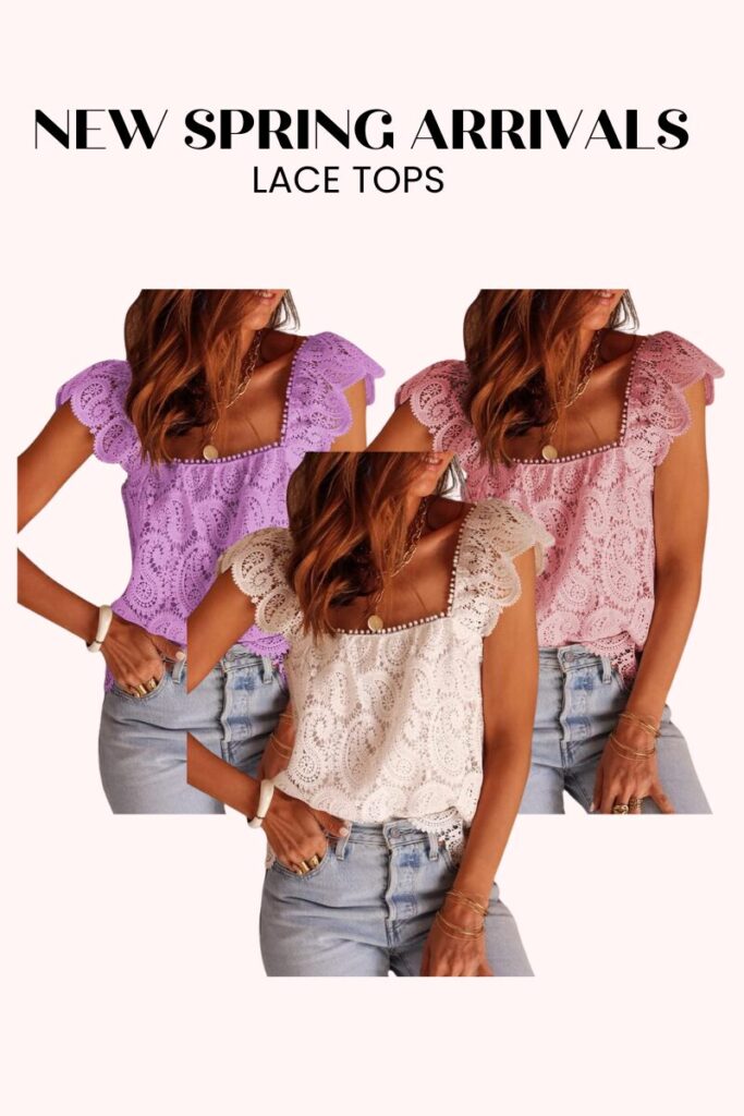 lace tops for spring