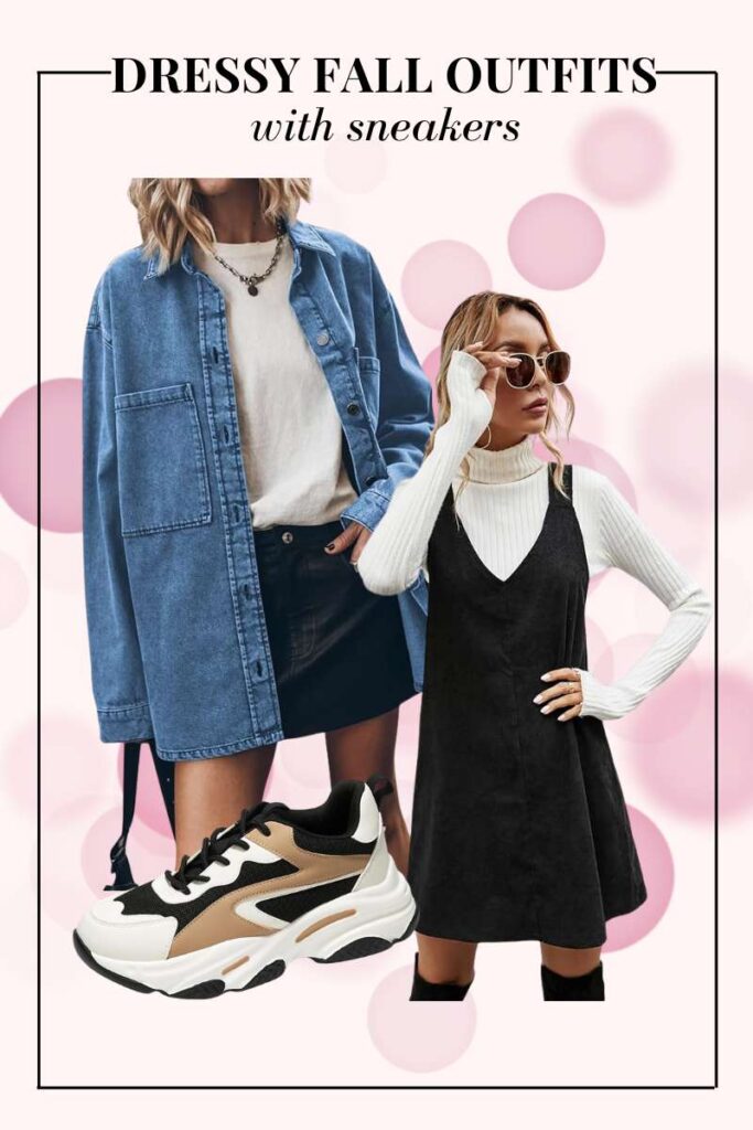 Dress And Sneakers Outfit
