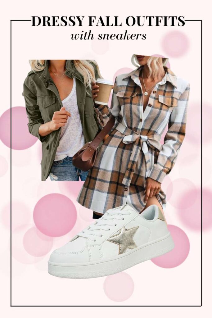 White Sneakers With Dress Outfit